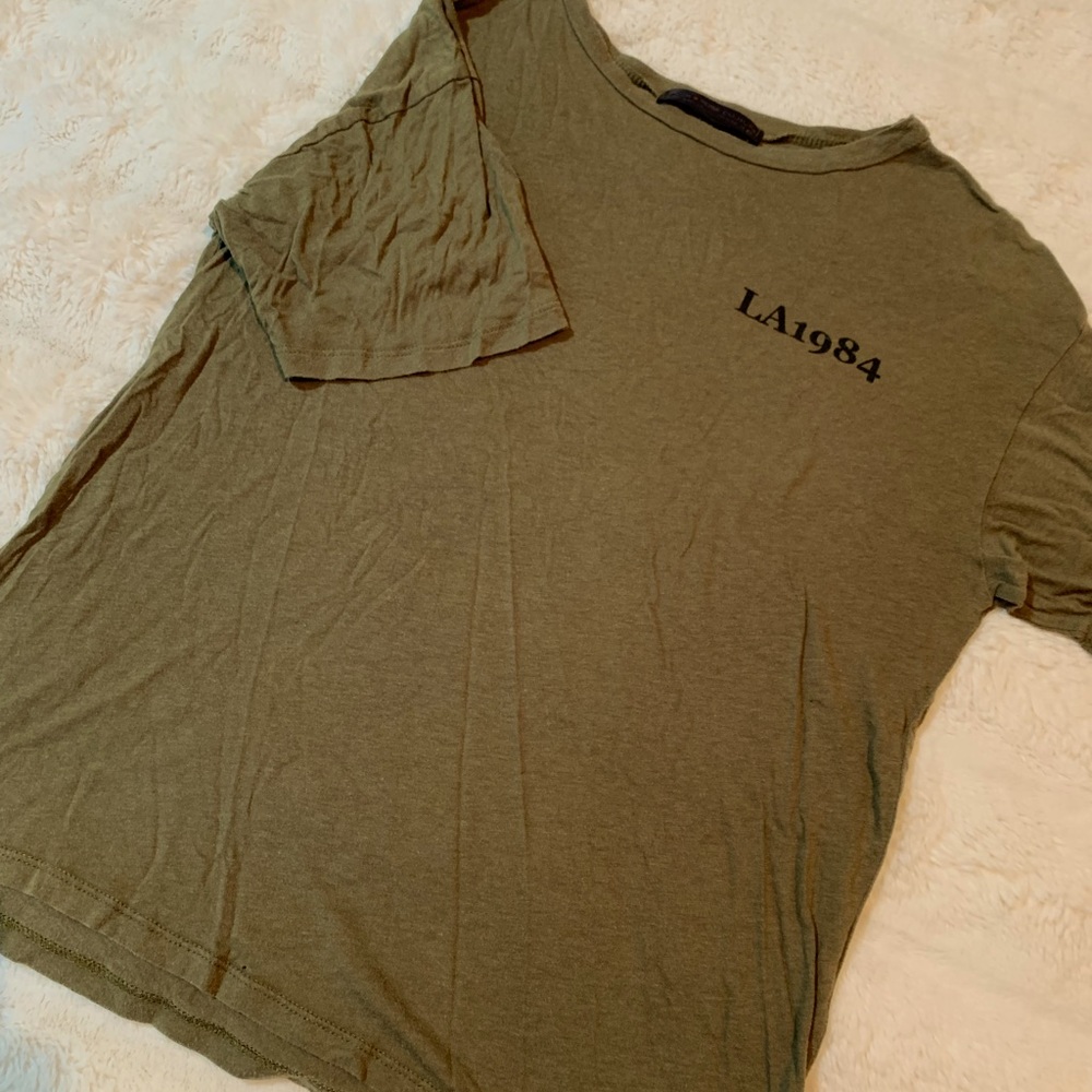 Green Graffic Tee